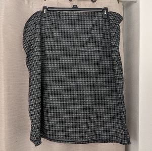Modcloth 3x plaid pencil skirt